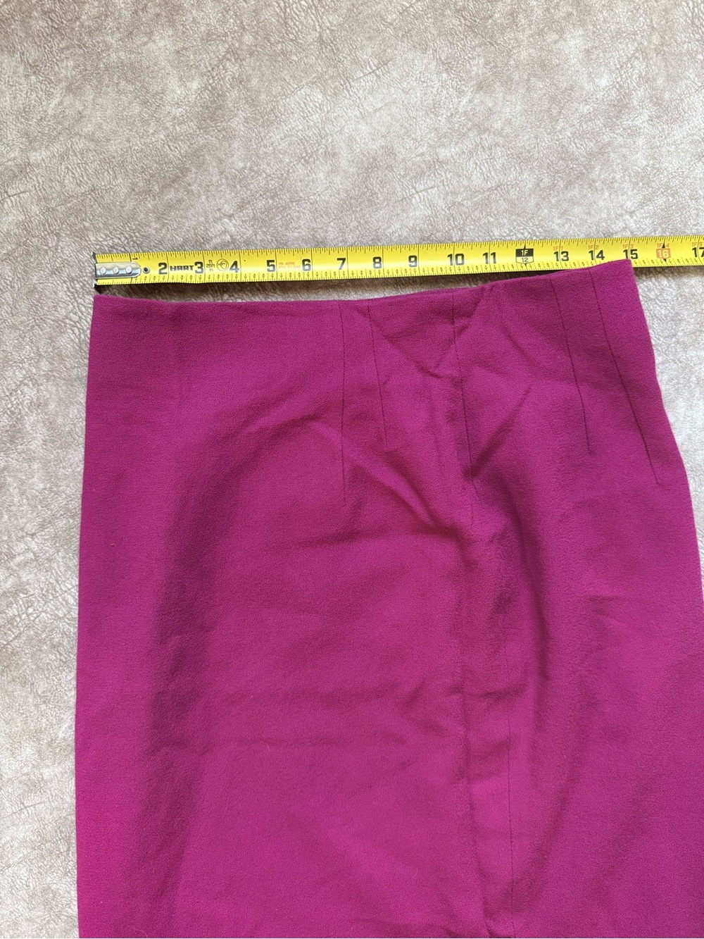 Jones New York 100% Pure Wool Pencil Skirt Size 12 Made in USA - Picture 4 of 8